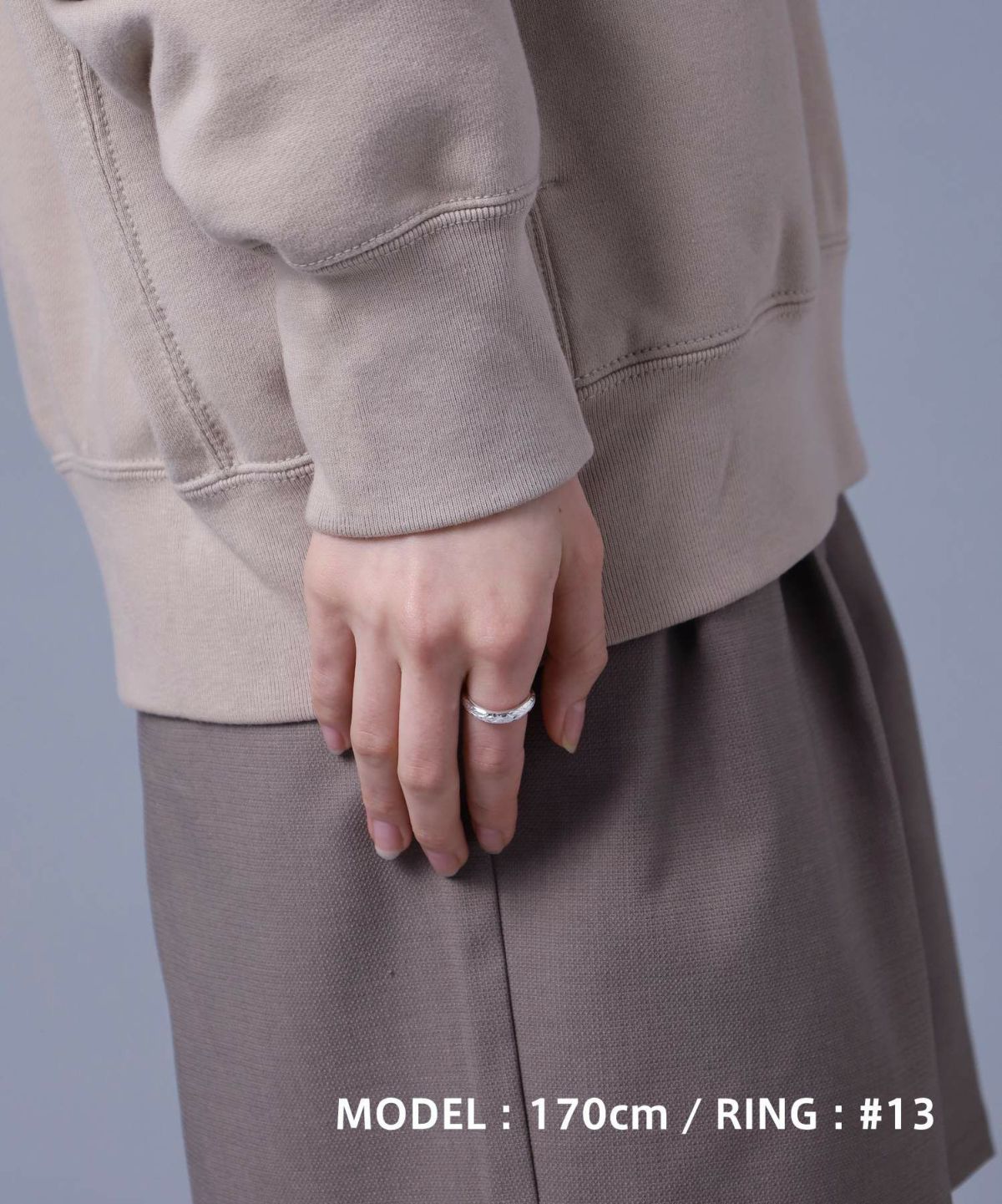 ライオンハート > スモールプルメリアウェーブリング/シルバー925