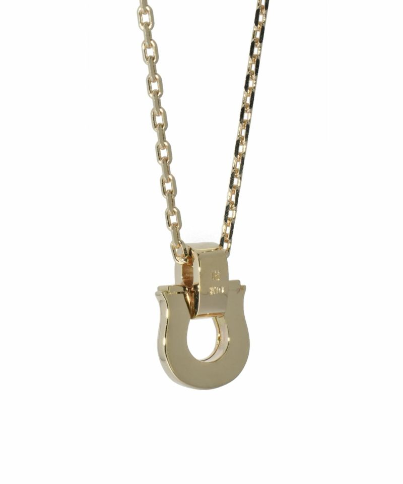 ラックホースシューネックレス/K10ゴールド