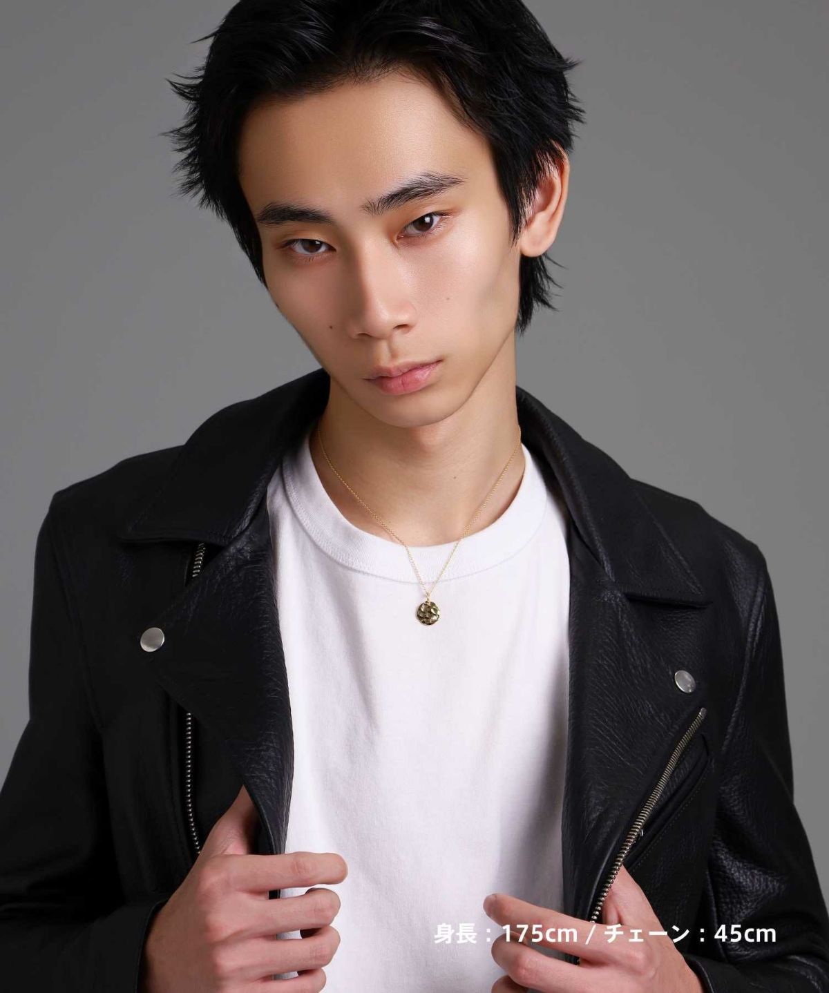 プルメリアコインネックレス/K18ゴールド