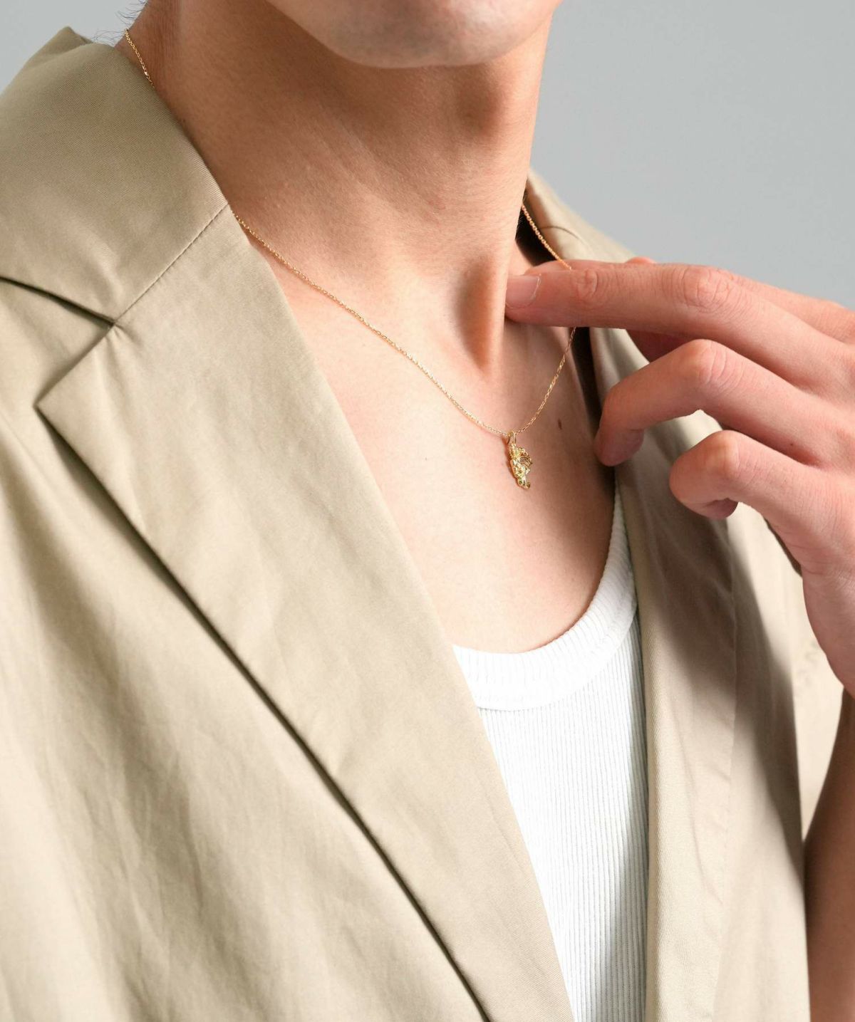 ミニハウルネックレス/K18ゴールド