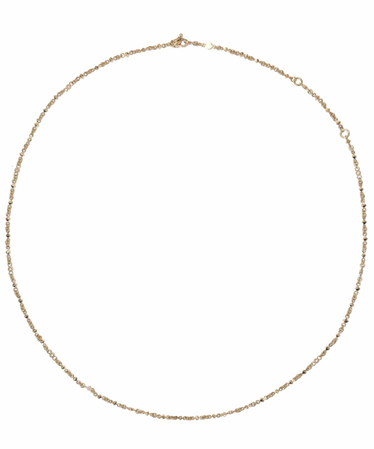 ピラミッドデザインチェーン/K10ゴールド