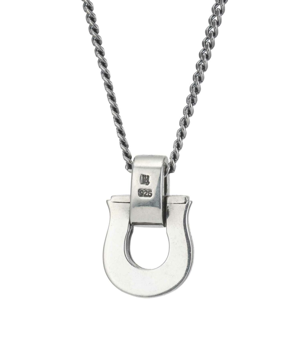 “LUCK”カービングネックレス/シルバー925