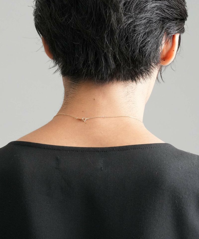 イギリス国章コインプチネックレス/K10ゴールド（イエローゴールド・ホワイトゴールド）