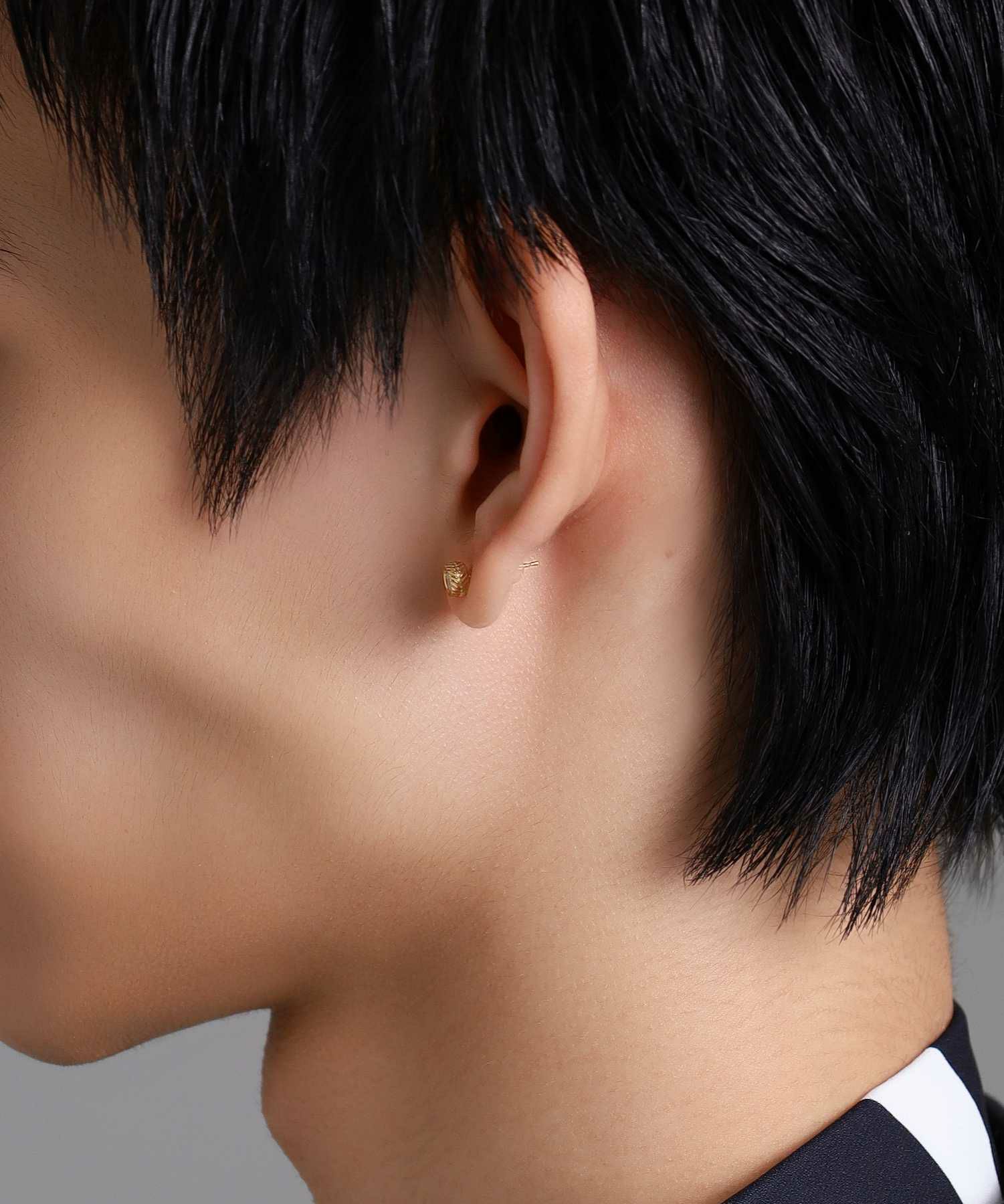 BASIC”アンシェントストーンピアス/K18ゴールド | LION HEART STORE