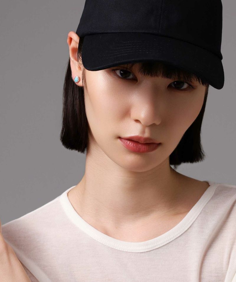 BASIC”スリーピングビューティーターコイズピアス/シルバー925 | LION