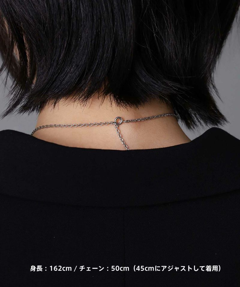 for Gift”ツイストtecプレートネックレス/シルバー925 | LION HEART