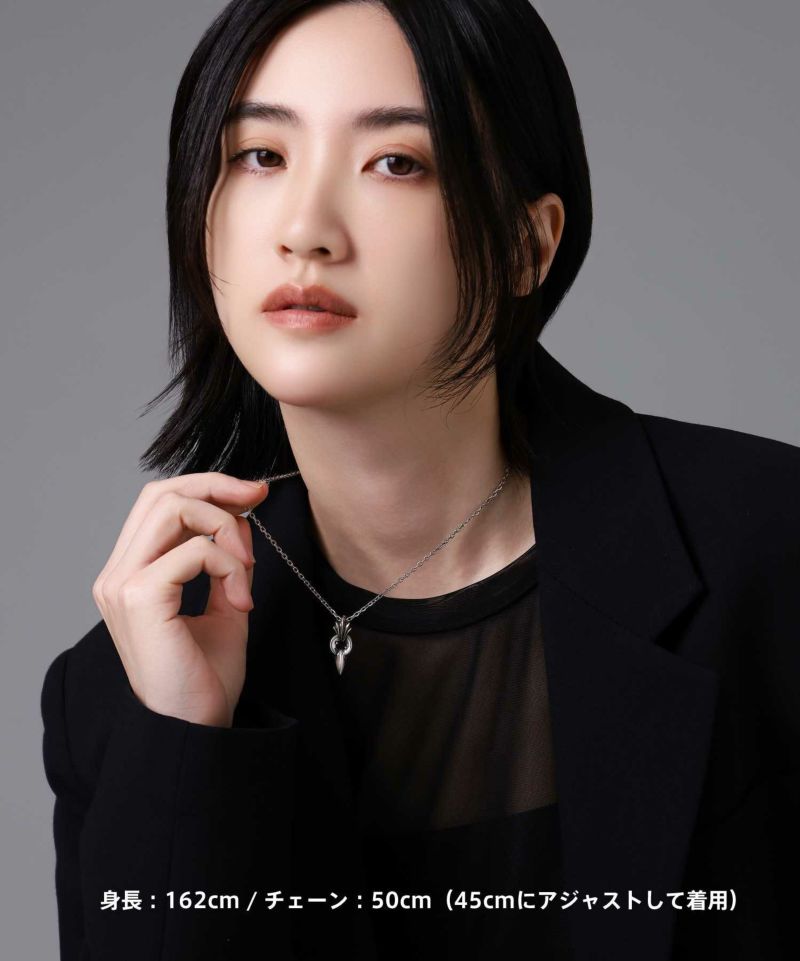 HOWL”ミディアムファングドネックレス/シルバー925 | LION HEART STORE