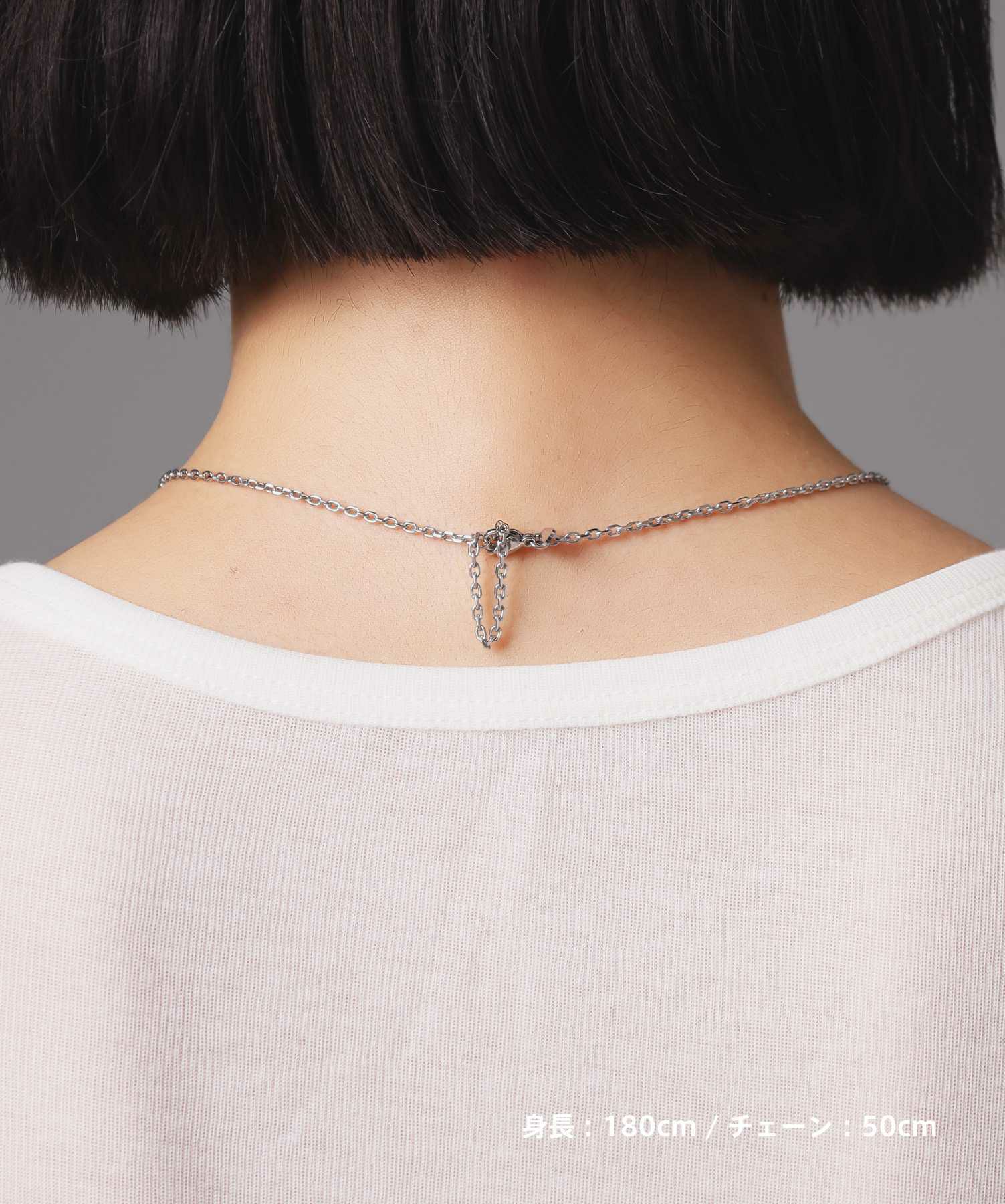 限定展開】“SAND”プレートネックレス/サージカルステンレス（金属 