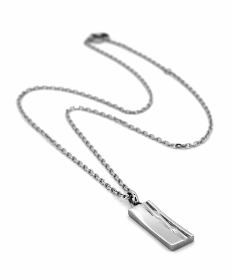 【WEB限定】トライネックレス/スピニンググロウ/サージカルステンレス（シルバー・ブラック）