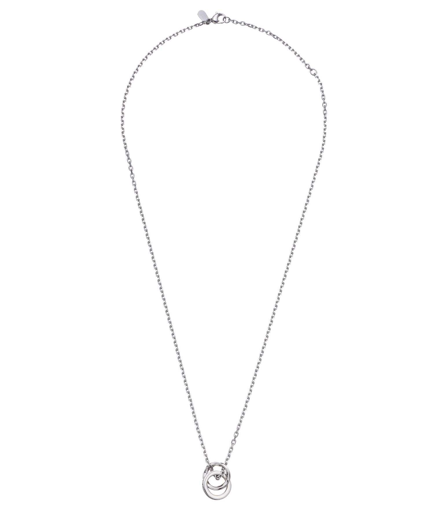 限定展開】“LH-1”タテガミダブルリングネックレス/ツイスト/サージカル  