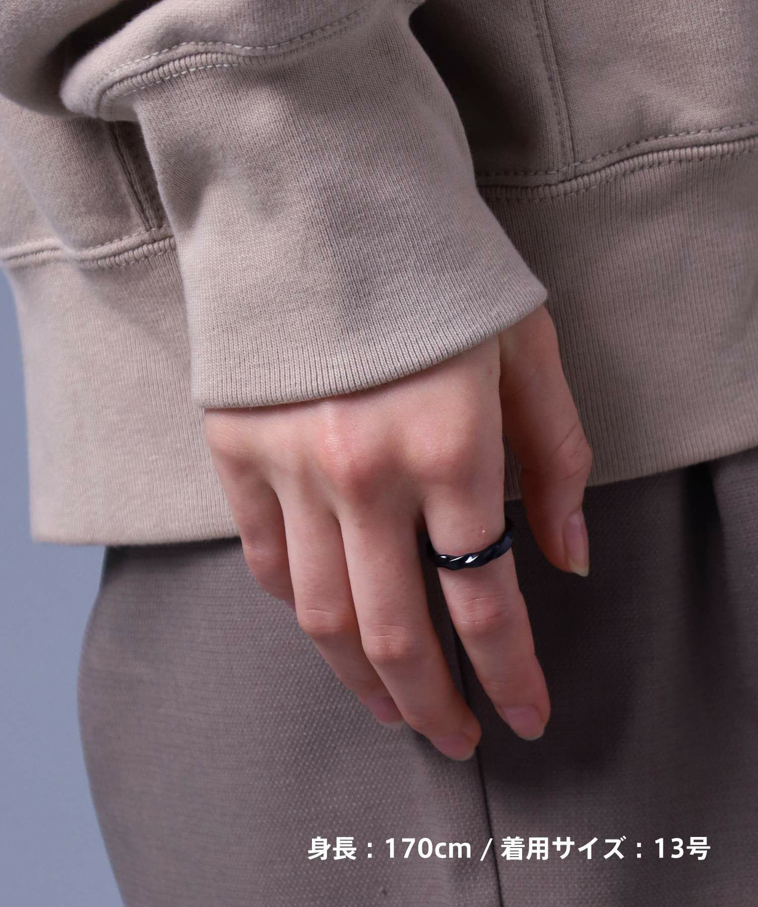 限定展開】“LH-1”デュオリング（ツイスト）/サージカルステンレス