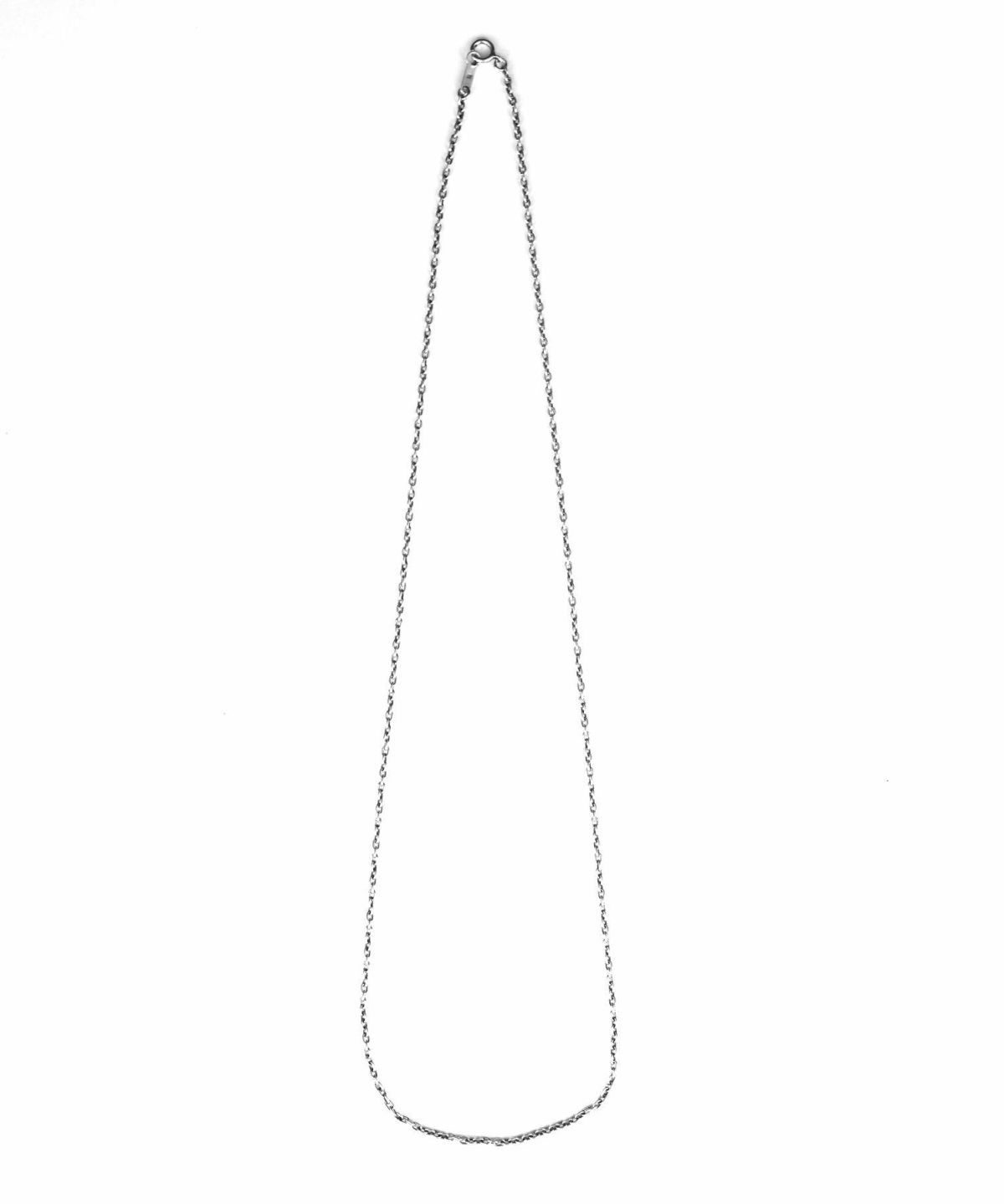 スモールシルバーチェーンネックレス/アズキ/シルバー925