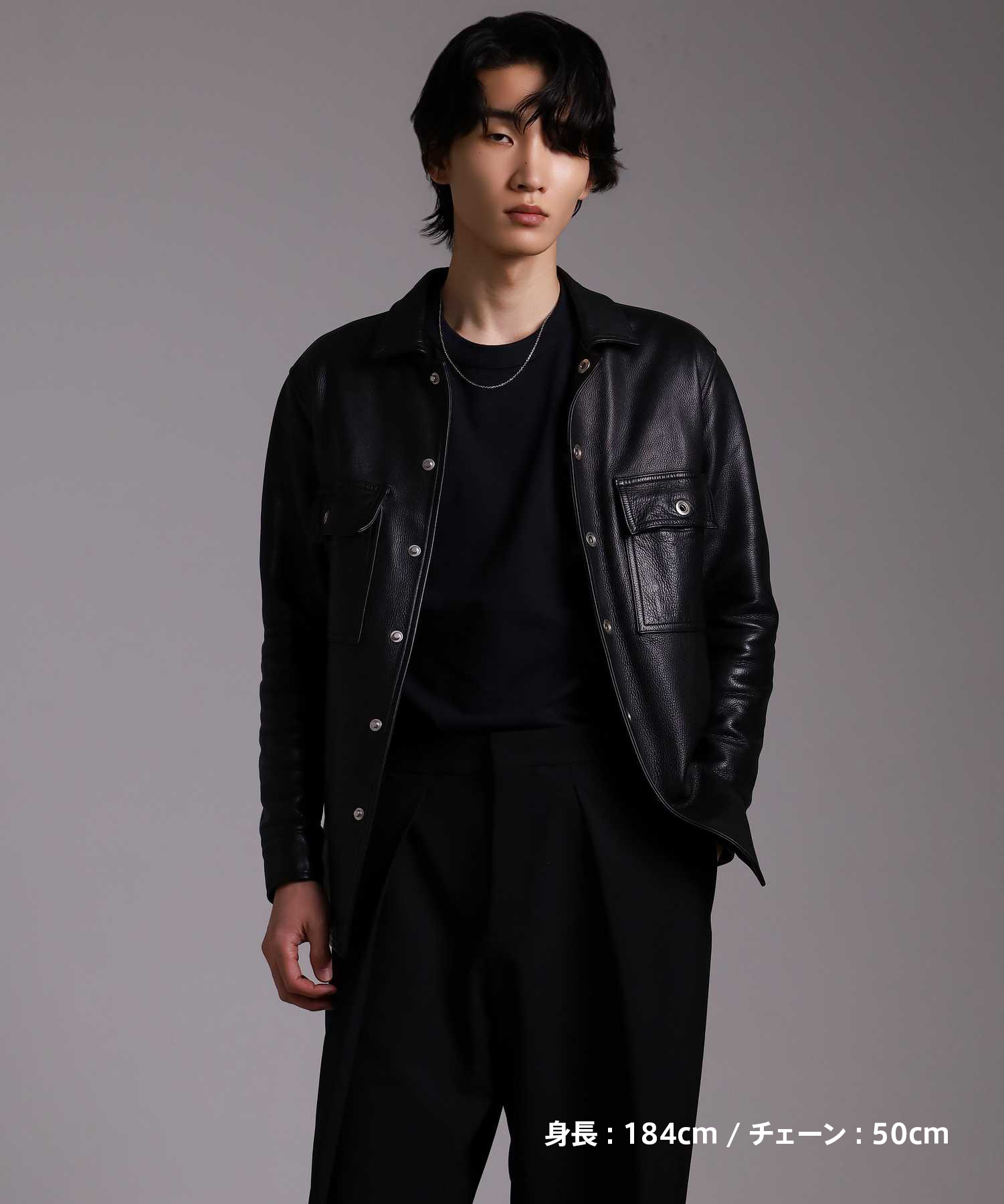 スモールシルバーチェーンネックレス/アズキ/シルバー925