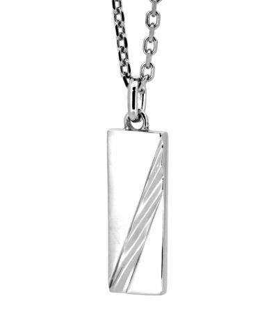 “for Gift”スピニンググロウスラッシュネックレス(ロジウムメッキ仕上げ)/シルバー925【LION HEART / ライオンハート】