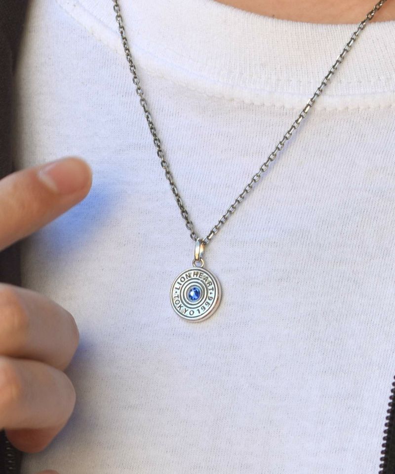 バースドロップネックレス/9月サファイアカラー/シルバー925 | LION