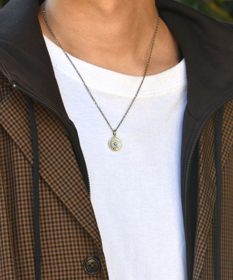 バースドロップネックレス/9月サファイアカラー/シルバー925 | LION