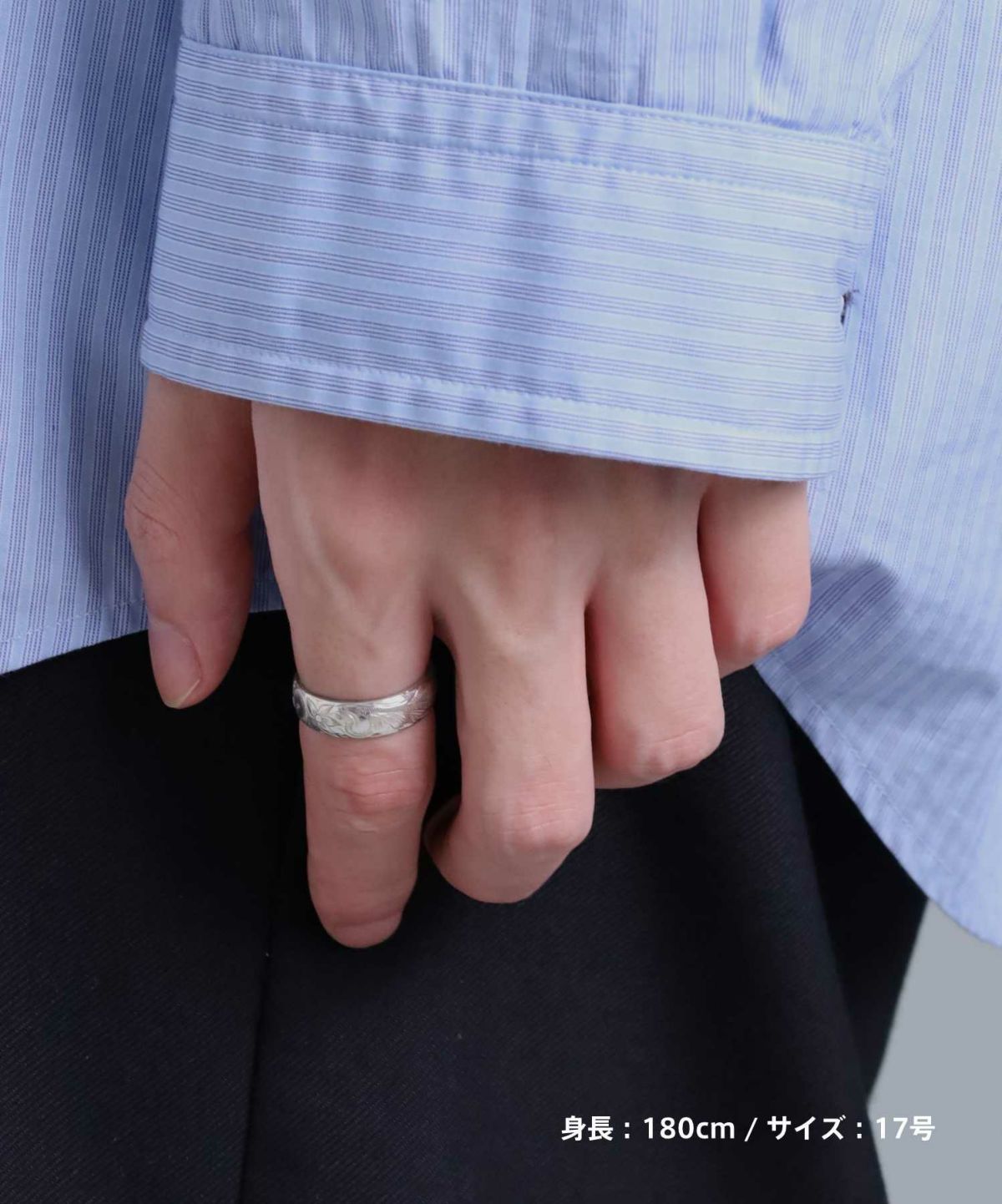 ヘリテイジバレルリング/シルバー925