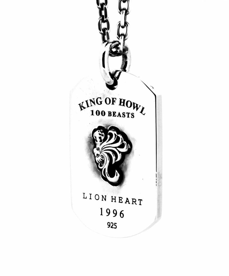 ゴシックスタードッグタグネックレス/シルバー925 | ライオンハート(LION HEART)公式通販サイト | メンズシルバーアクセサリー