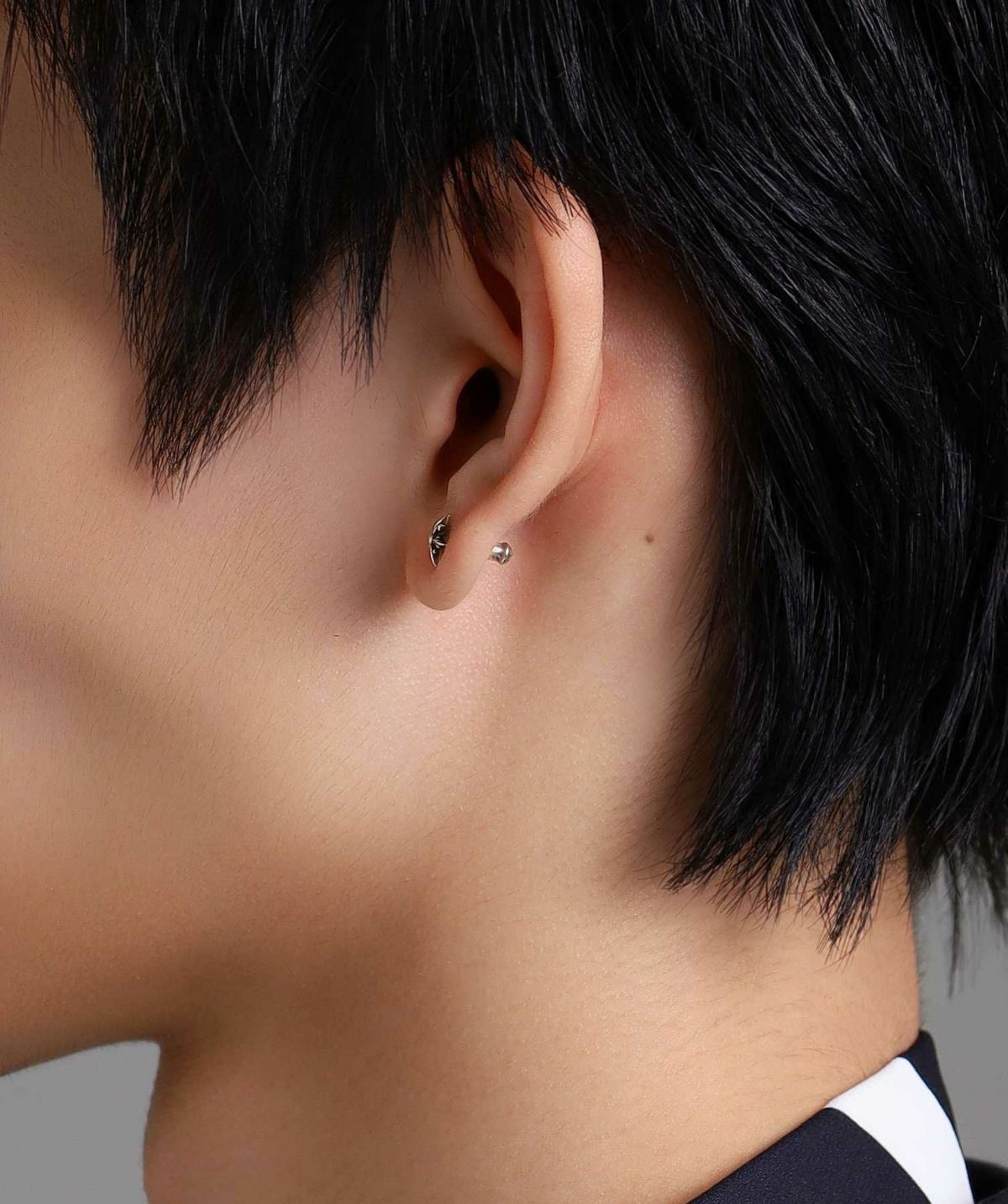 ゴシックスターピアス/シルバー925