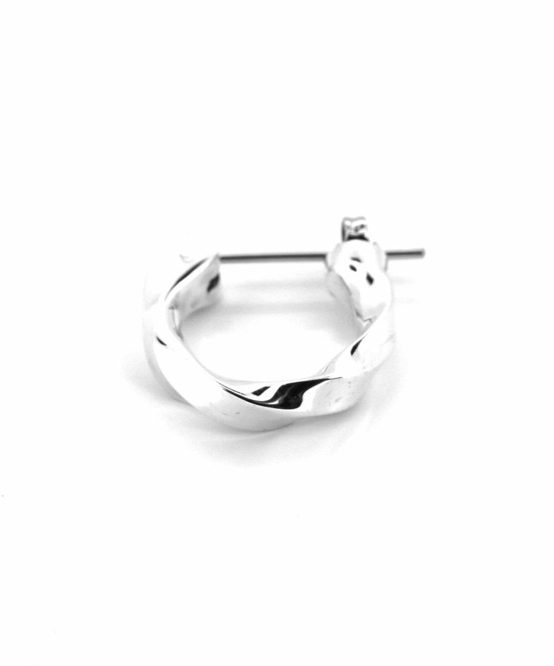 クロッシングピアス/スィックツイスト/シルバー925