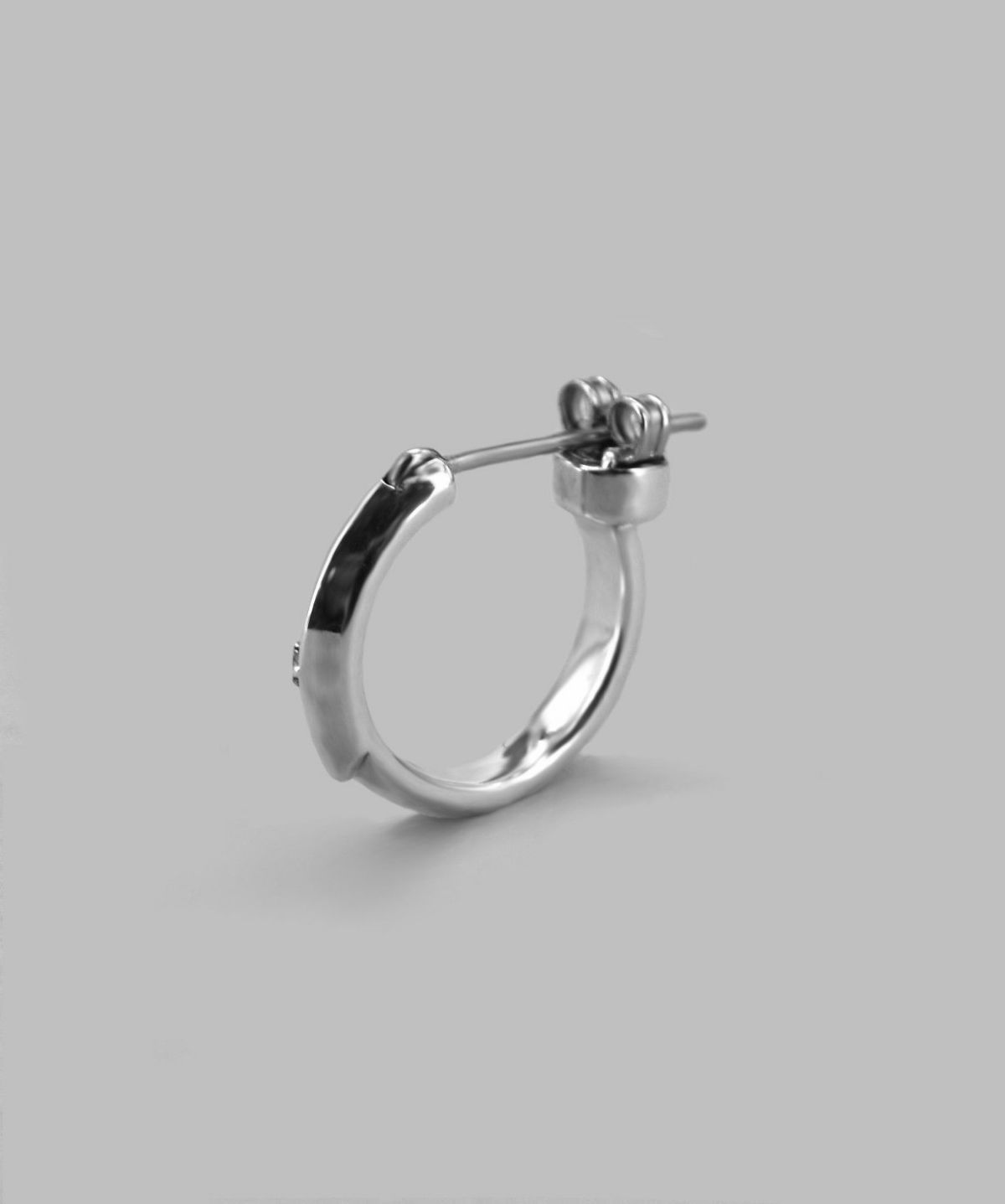 クロッシングピアス/ELフェザーフープ/シルバー925