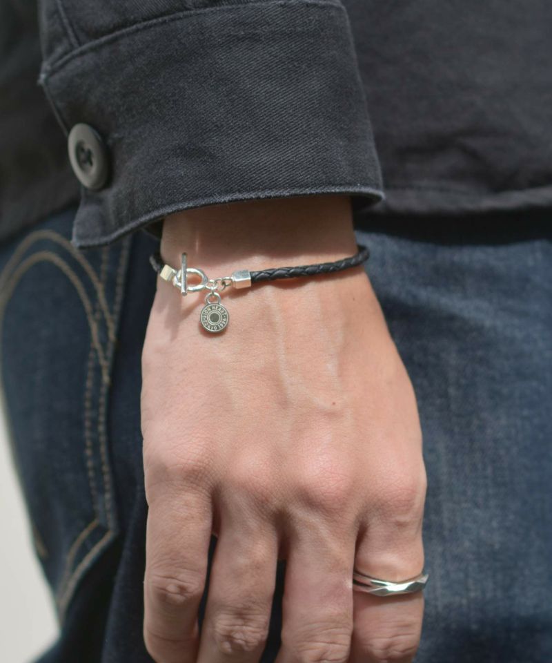 リファインドレザーブレスレット/シルバー925