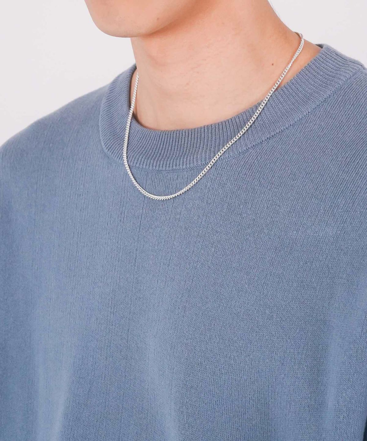 リファインドチェーンネックレス/喜平/シルバー925