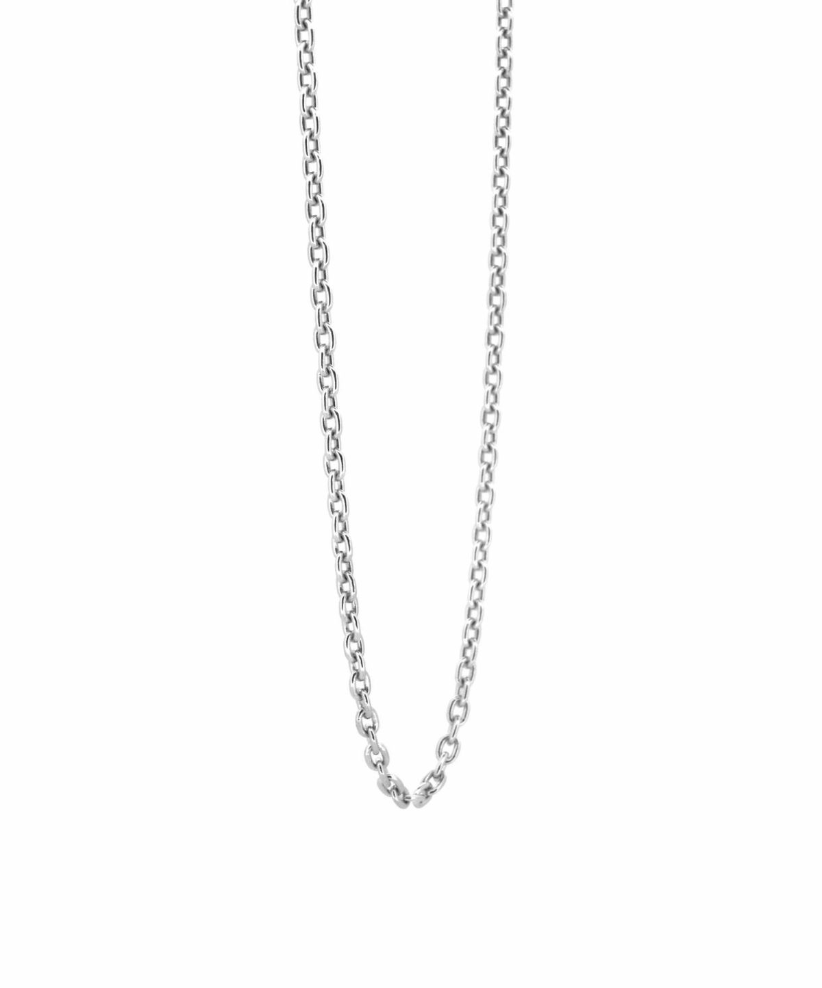 リファインドチェーンネックレス/0.3アズキ/シルバー925