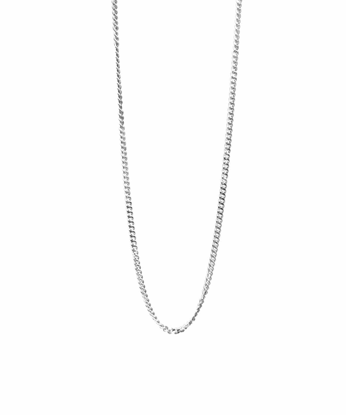 ドロップドフラグメントチェーンネックレス/シルバー925