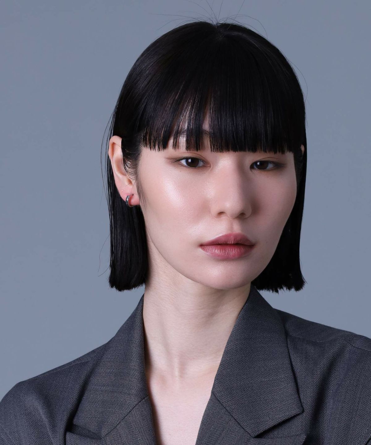 【WEB限定】ハワイアンフープピアス/甲丸/シルバー/サージカルステンレス316L（金属アレルギー対応）