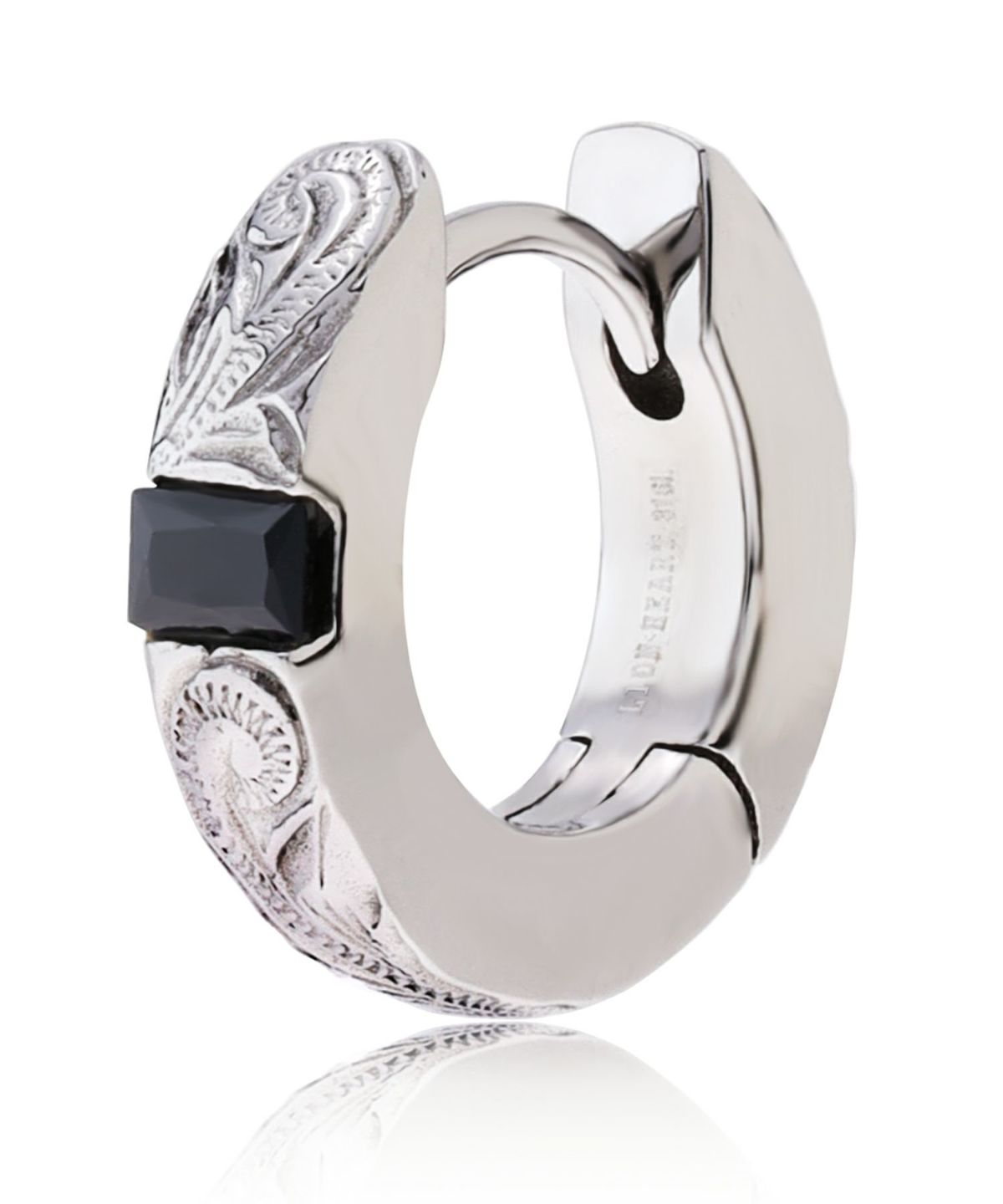 【限定展開】ハワイアンフープピアス/ストーン/サージカルステンレス316L（金属アレルギー対応）