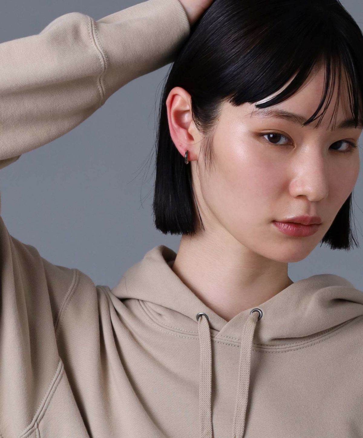 【限定展開】ハワイアンフープピアス/剣腕/サージカルステンレスサージカルステンレス316L（金属アレルギー対応）