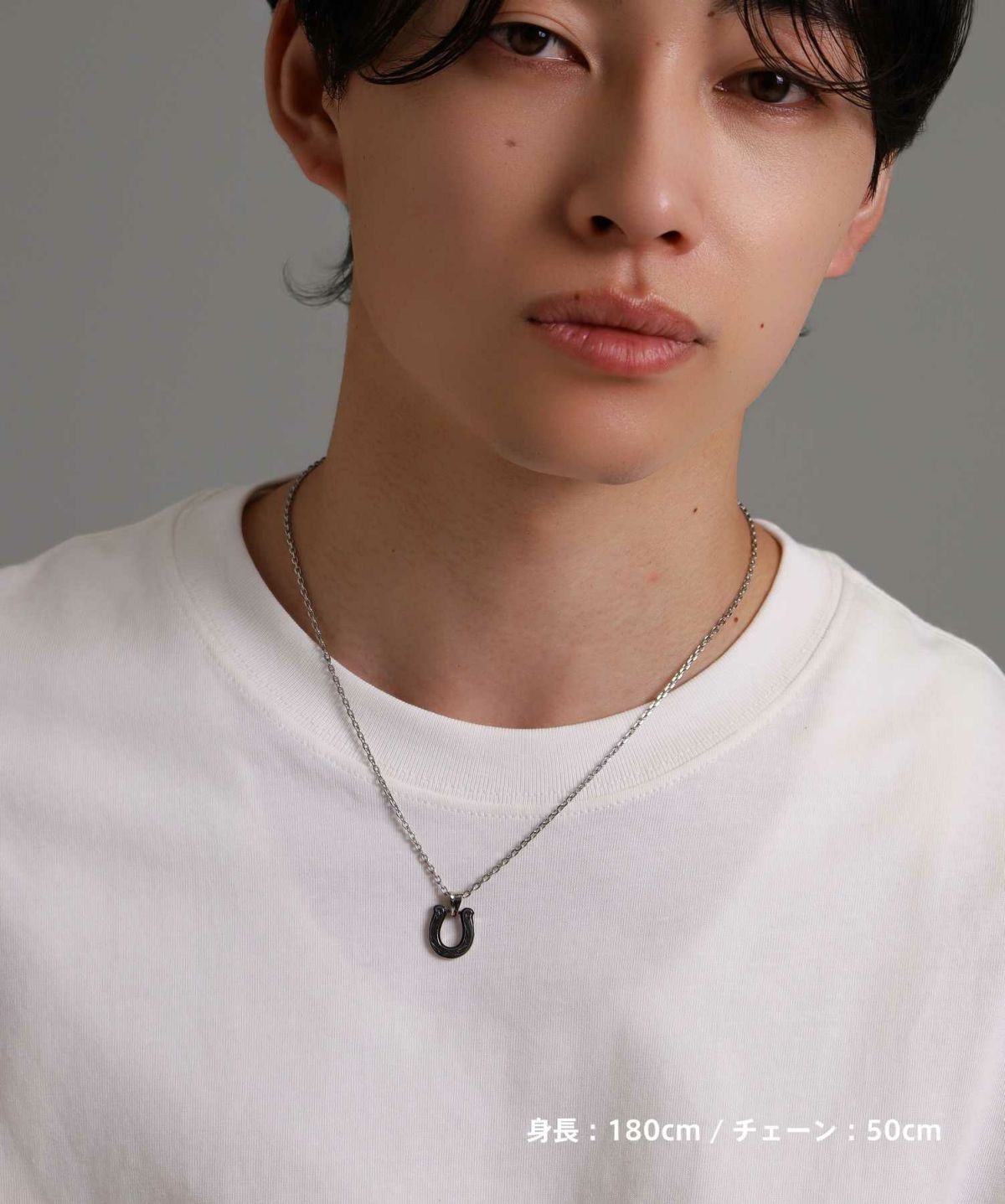 【WEB限定】ハワイアンホースシューネックレス/サージカルステンレス