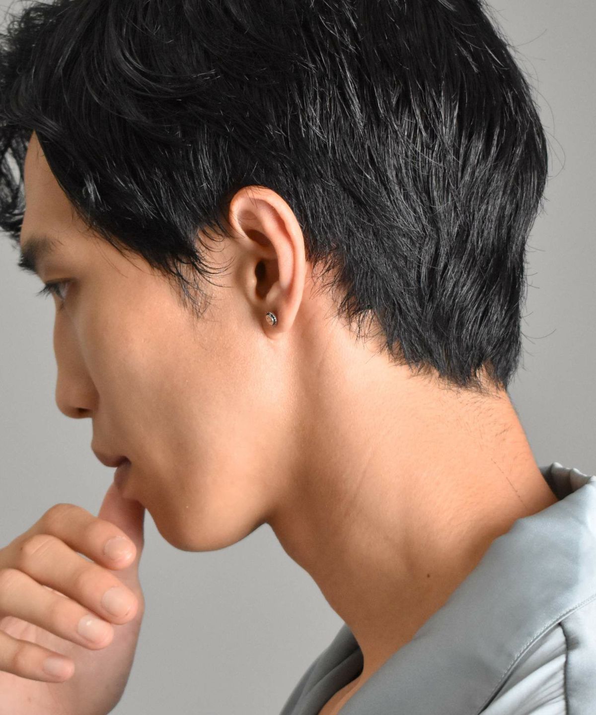  “LEO”スタッズピアス(wink)/シルバー925