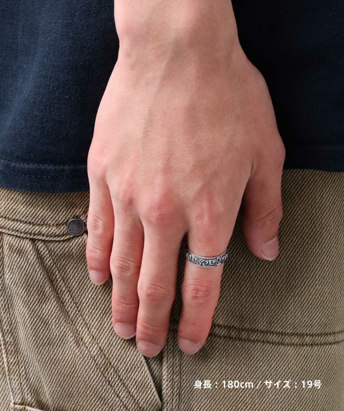 ゴーティーハウルバレルリング/シルバー925