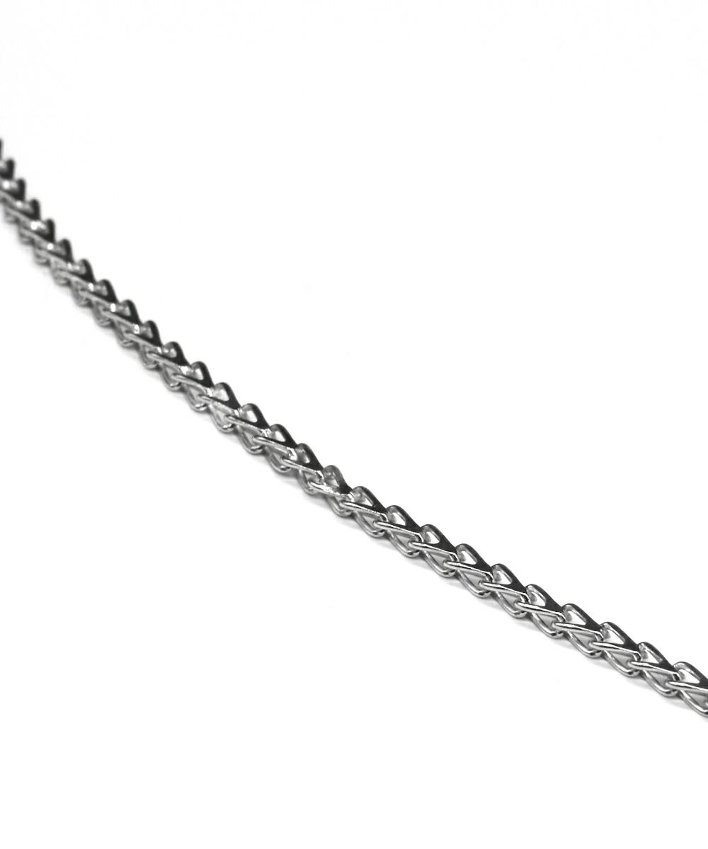 リファインドチェーンブレスレット/フランコ/シルバー925