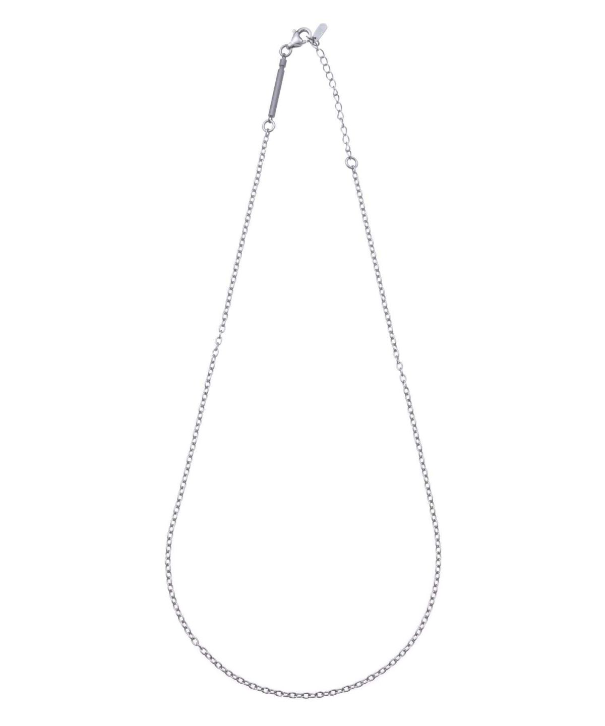 【WEB限定】スレンダリーチェーンネックレス/アズキ/サージカルステンレス