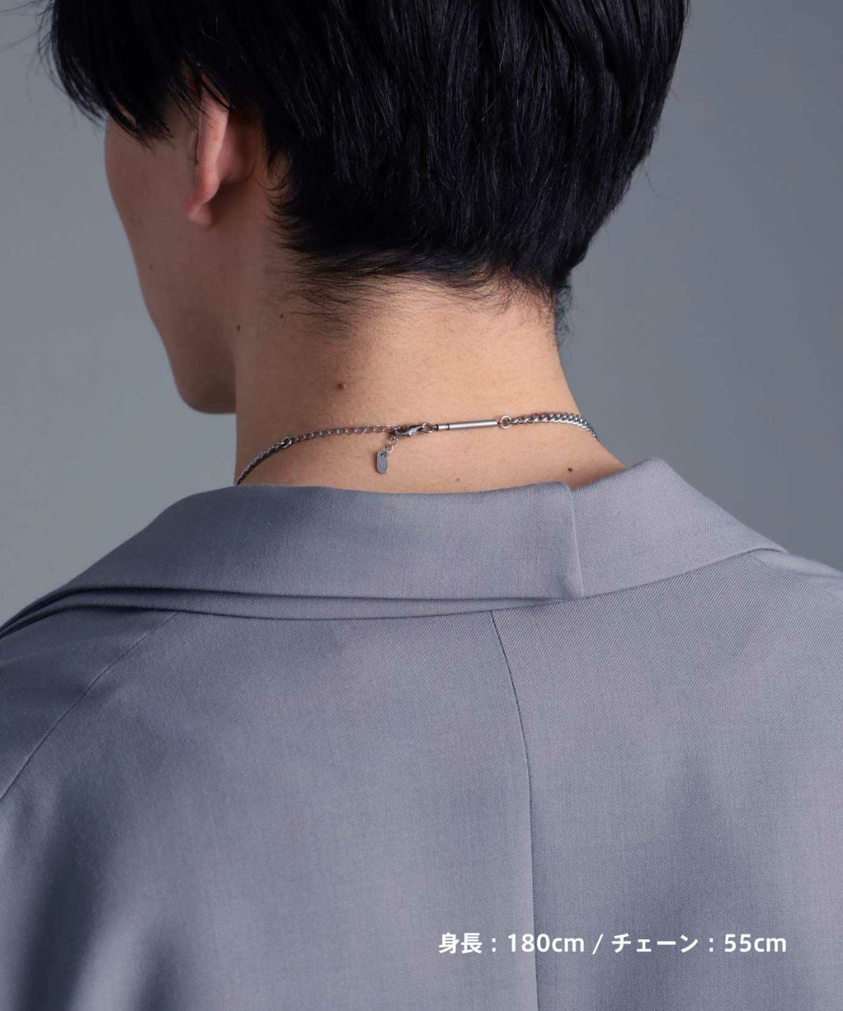 【WEB限定】スレンダリーチェーンネックレス/キヘイ/サージカルステンレス