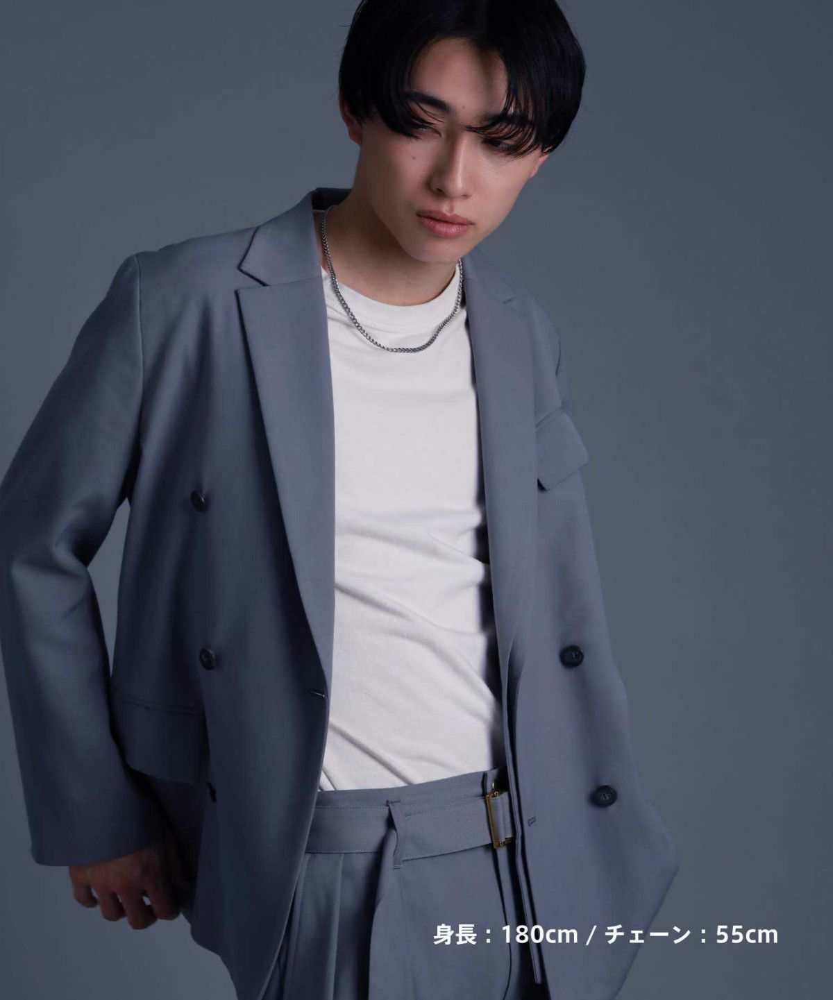 【WEB限定】スレンダリーチェーンネックレス/キヘイ/サージカルステンレス