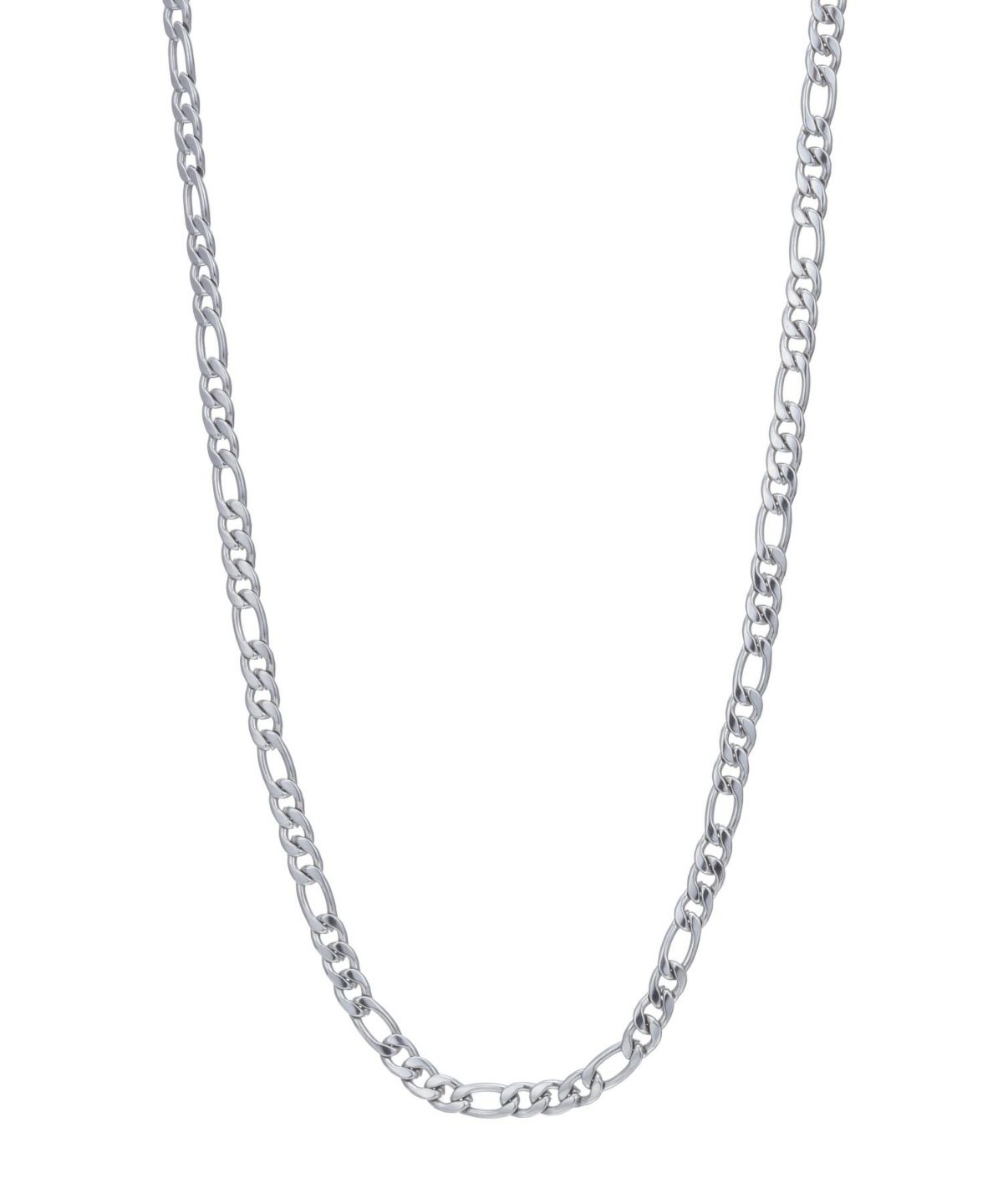 【WEB限定】スレンダリーチェーンネックレス/フィガロ/サージカルステンレス