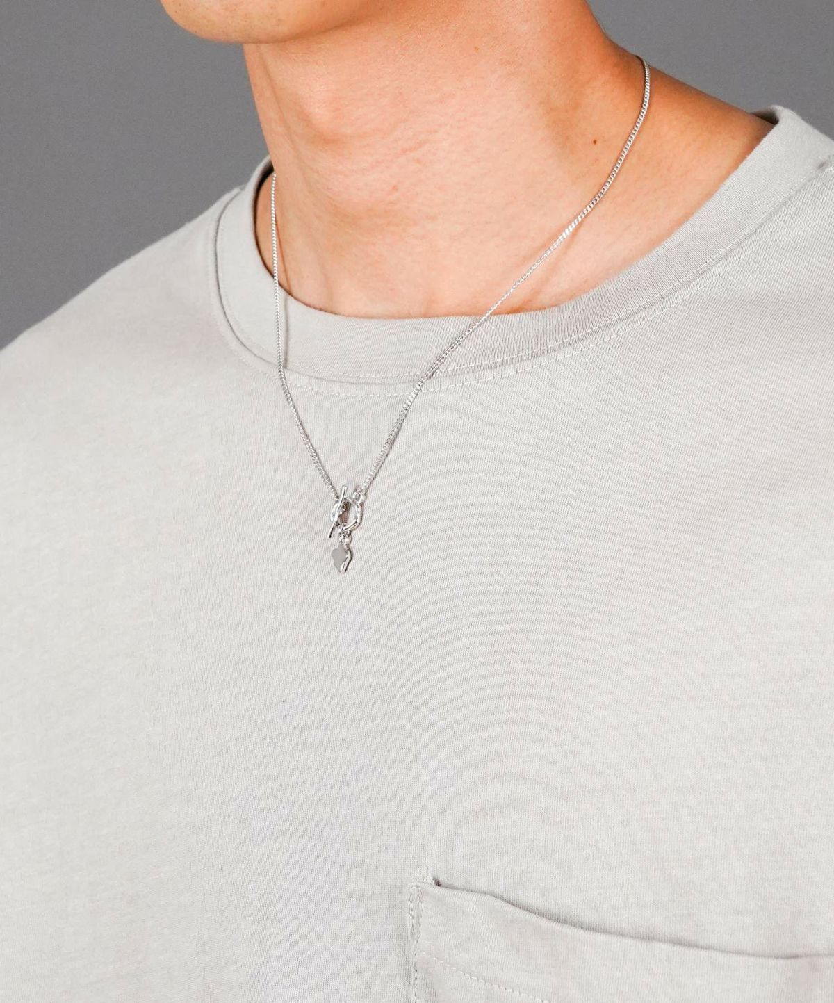 ウォーターフロウチェーンネックレス/シルバー925