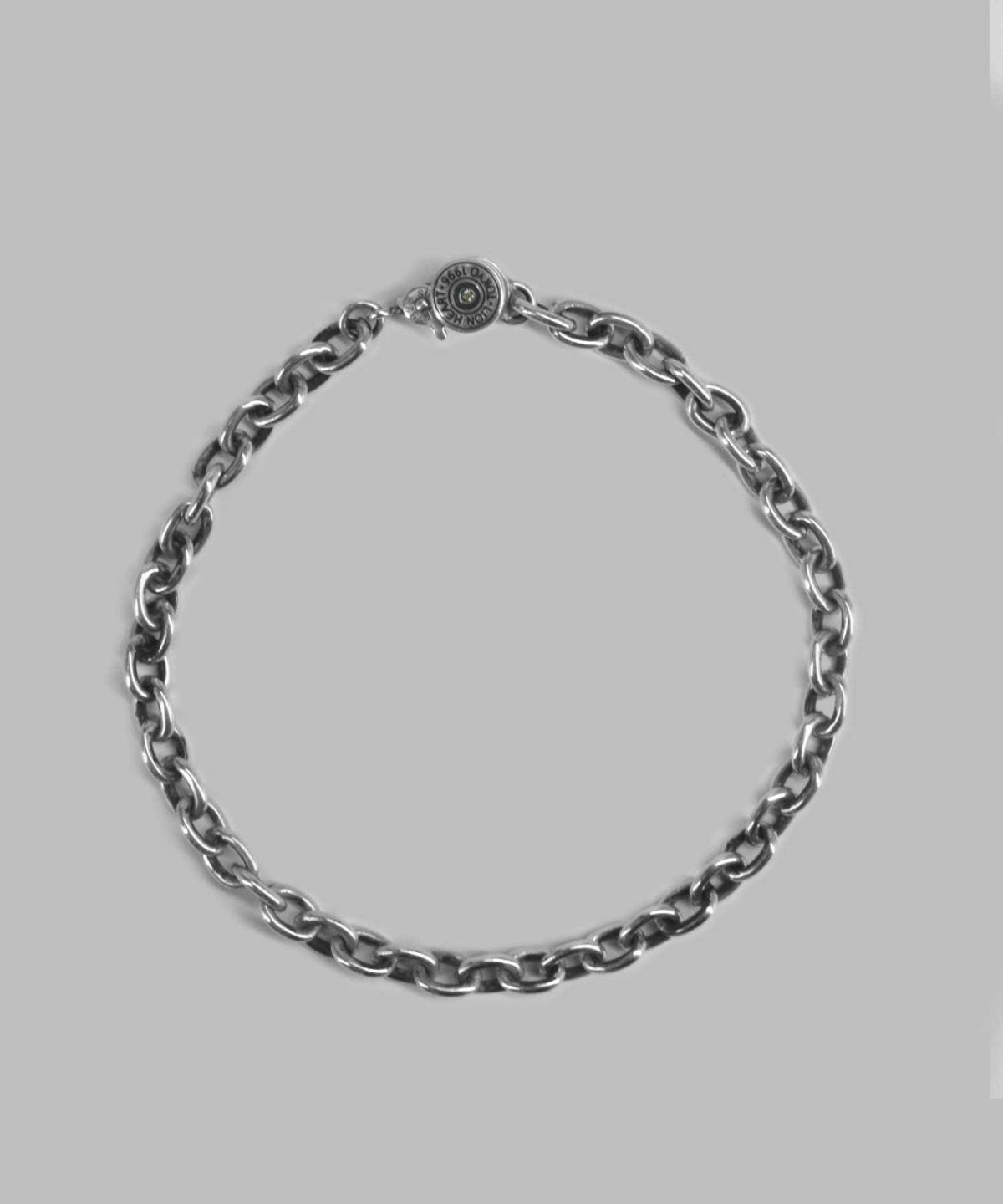 クラシックサークルロゴブレスレット/シルバー925