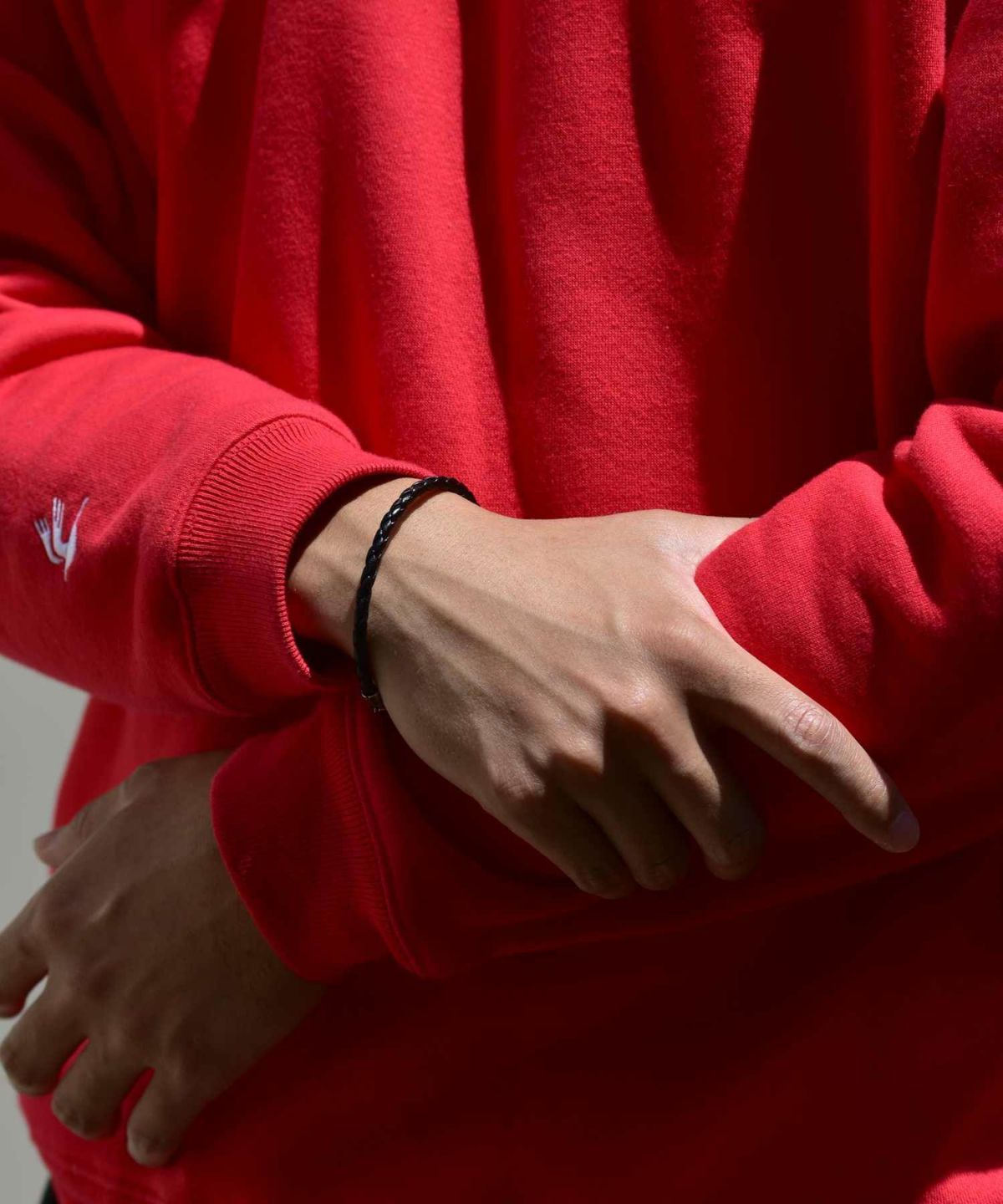 LHクラスプレザーブレスレット/シングル/シルバー925