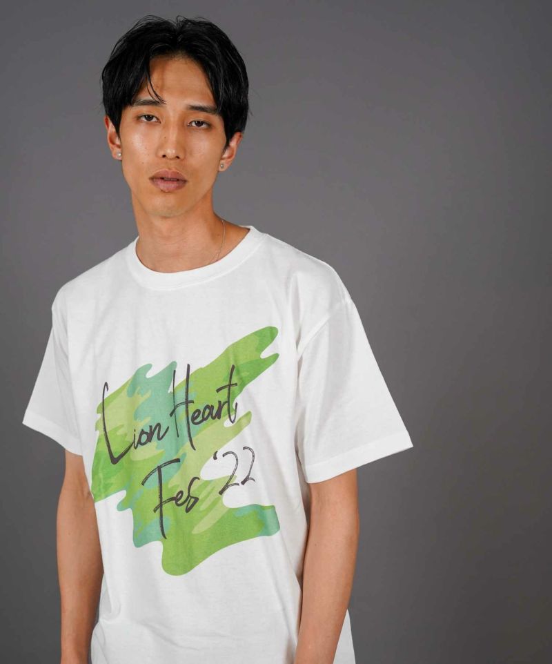 ONLINE STORE 限定】LION HEART FES Tシャツ | ライオンハート(LION