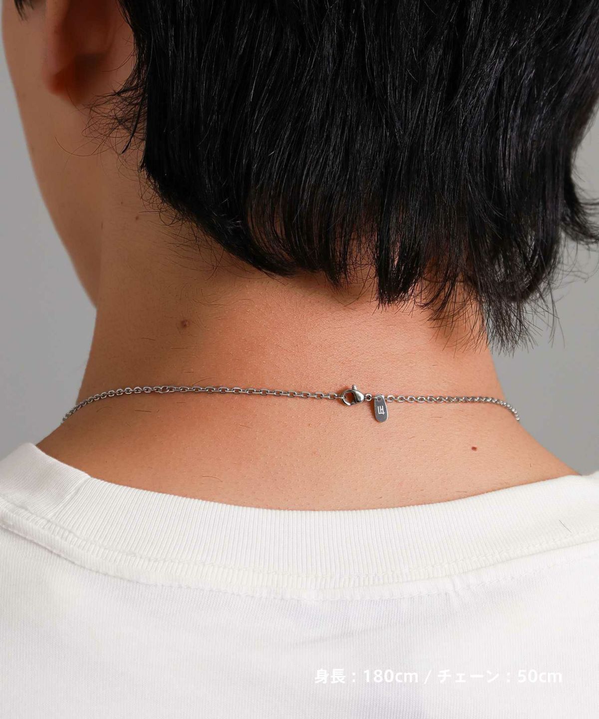 【WEB限定】サークルコインネックレス/サージカルステンレス