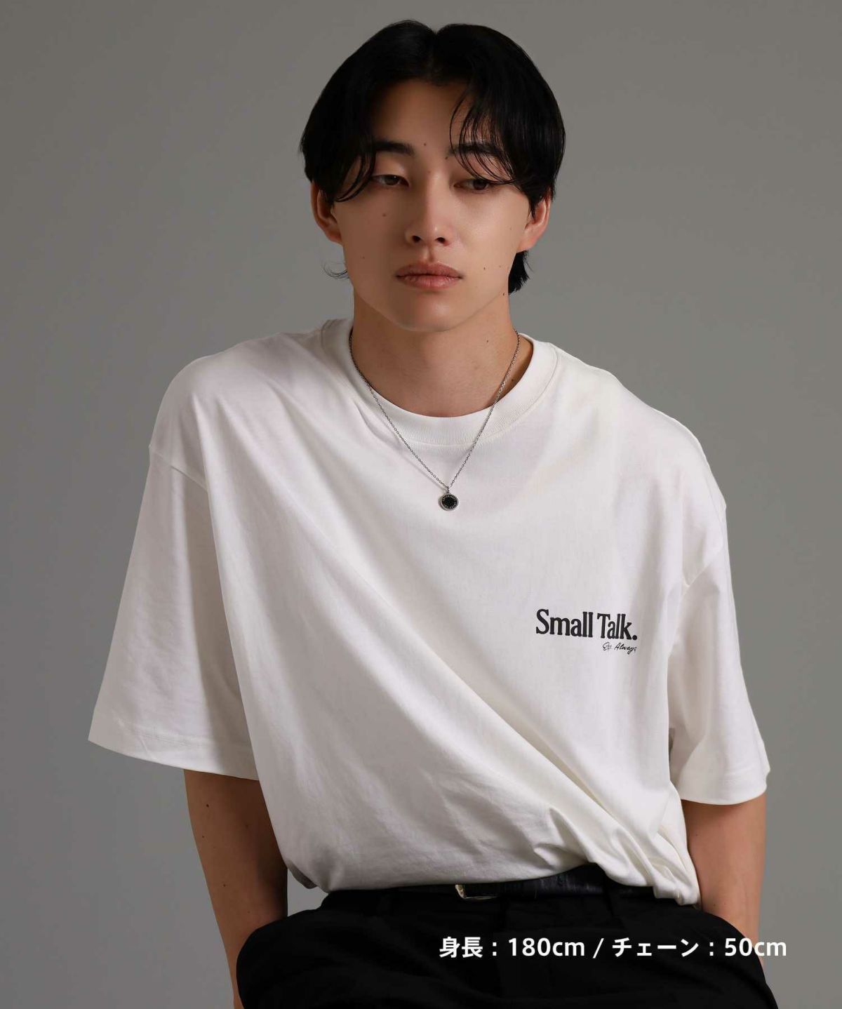 【WEB限定】サークルコインネックレス/サージカルステンレス