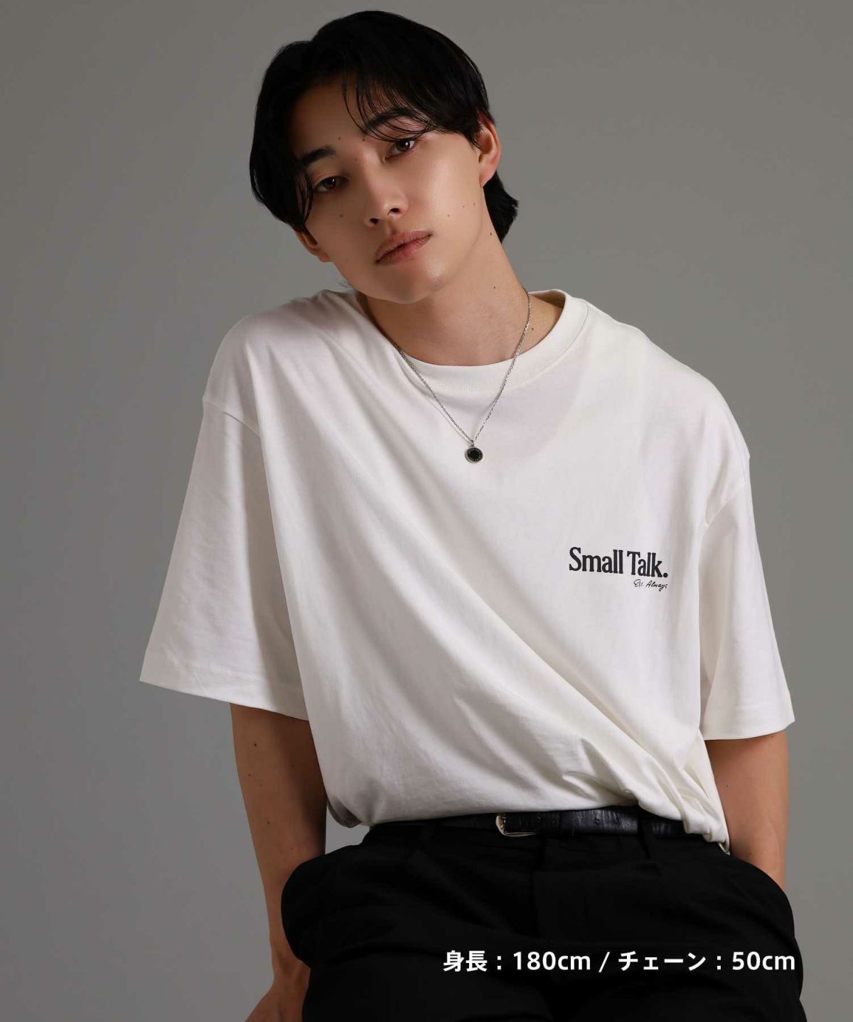 【WEB限定】サークルコインネックレス/サージカルステンレス