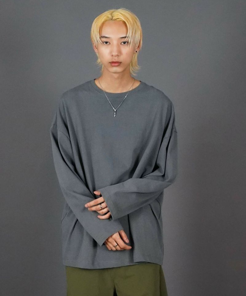 【WEB限定】ツイストロッドネックレス/サージカルステンレス