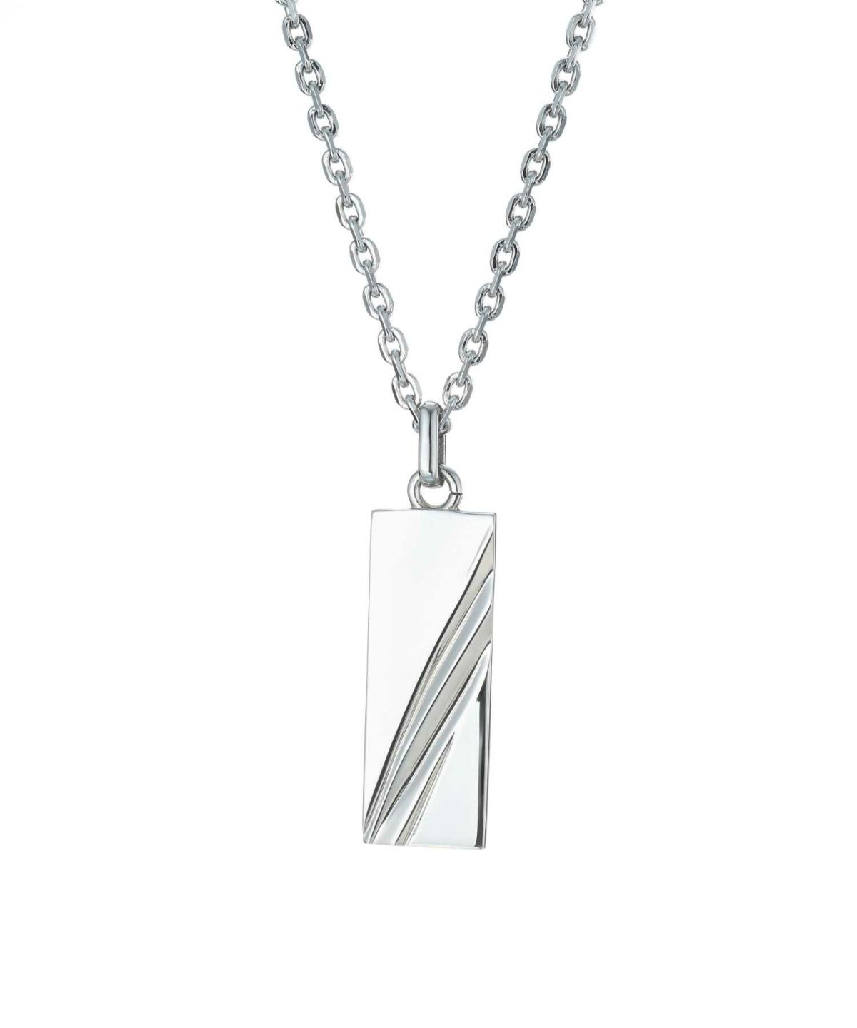 【WEB限定】スラッシュラインネックレス/サージカルステンレス