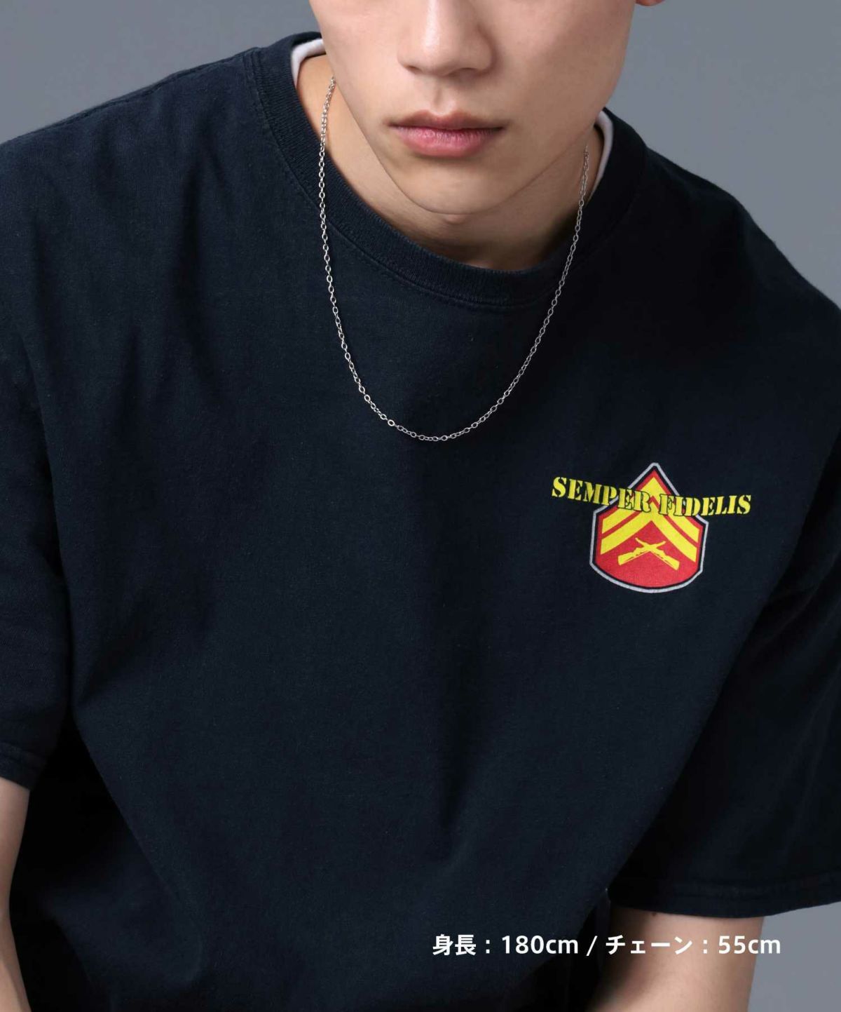 【WEB限定】コンフォートチェーンネックレス/アズキ/サージカルステンレス